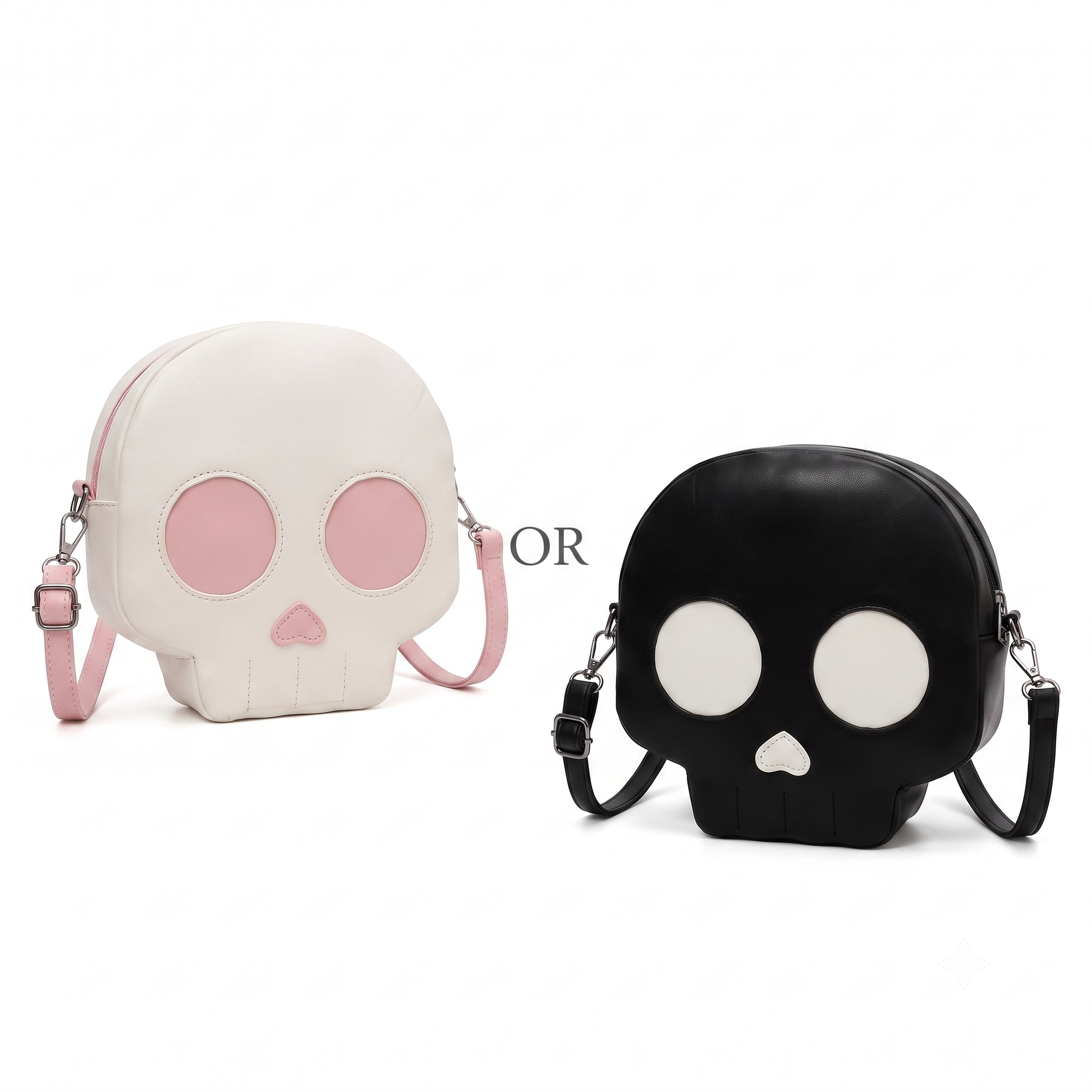 Gothic Skull PU Leather Bag Novelty Halloween Women Gothic Handbags Purse