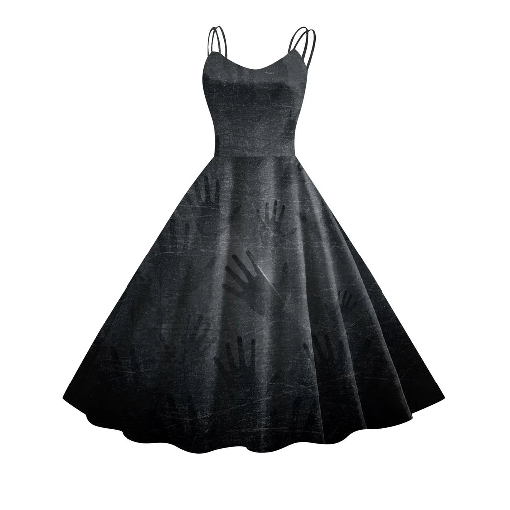 Bloodstained Masquerade A-Line Dres