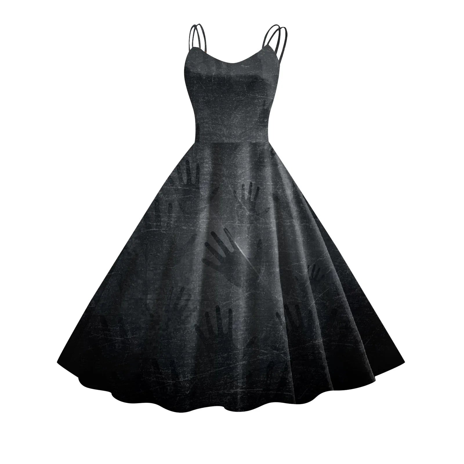 Bloodstained Masquerade A-Line Dres