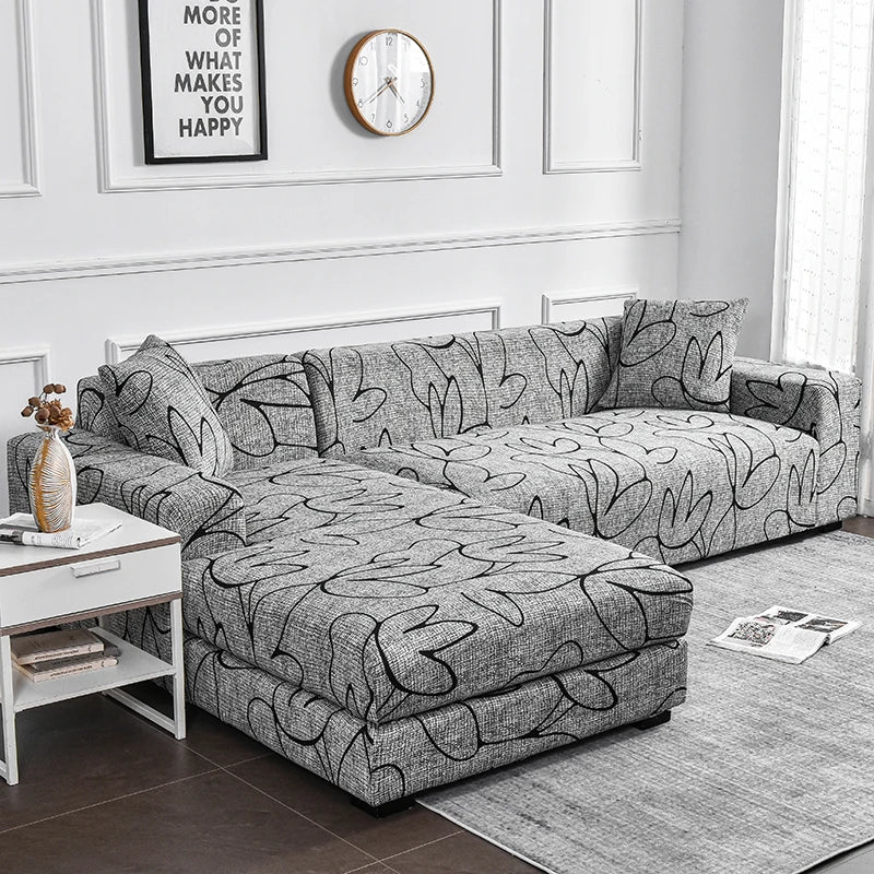 Sofa Cover Variety Printed Elastic Design