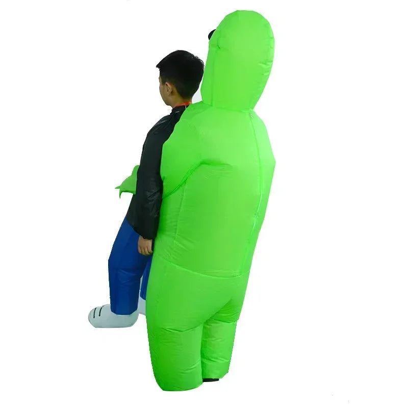 Adult Kids Alien Inflatable Costume Cosplay Costume Halloween Costume For Man Woman