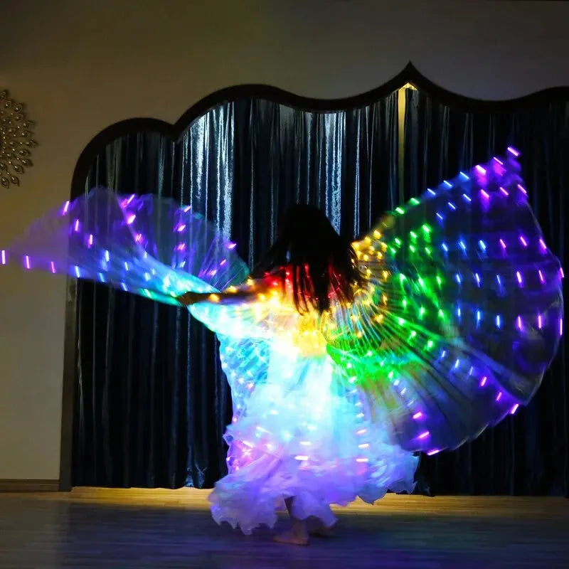 Luminous Butterfly LED Wings