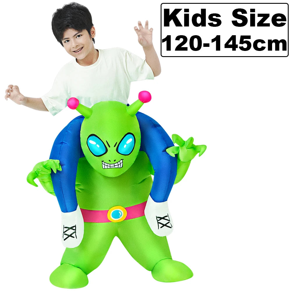 Roaring Anime Dinosaur Inflatable Costume Party Cosplay Halloween For Adult Kids