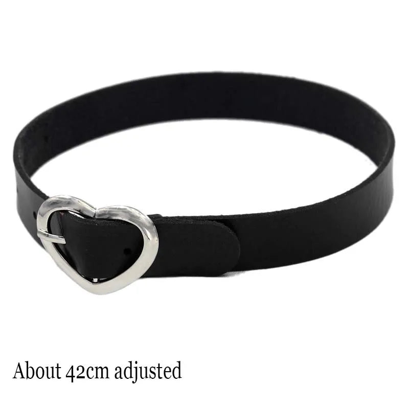 Midnight Rivet Choker Gothic Femme Jewelry
