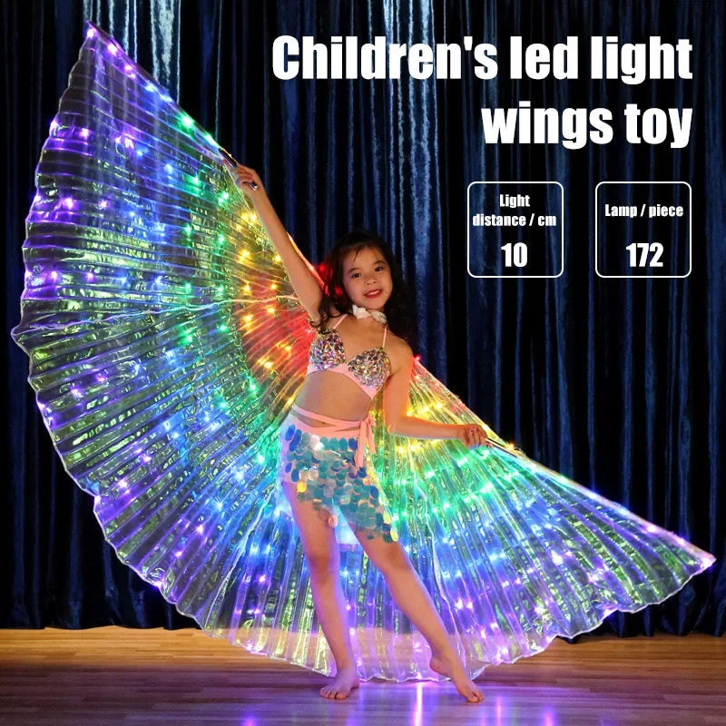Luminous Butterfly LED Wings