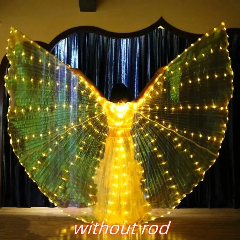 Luminous Butterfly LED Wings