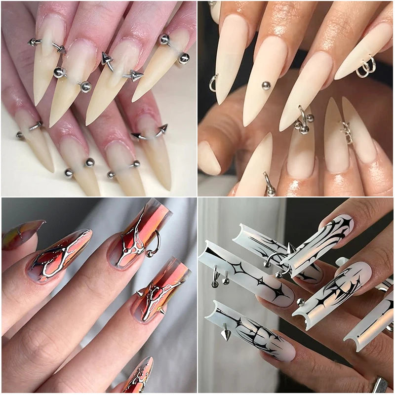 Gothic Design Nail Charm Art