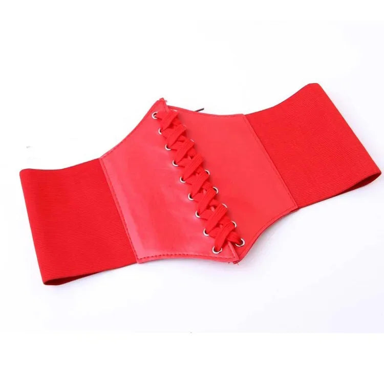 Gothic Faux Leather Waist Belt