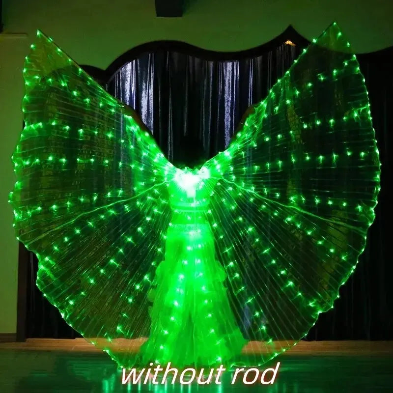 Luminous Butterfly LED Wings