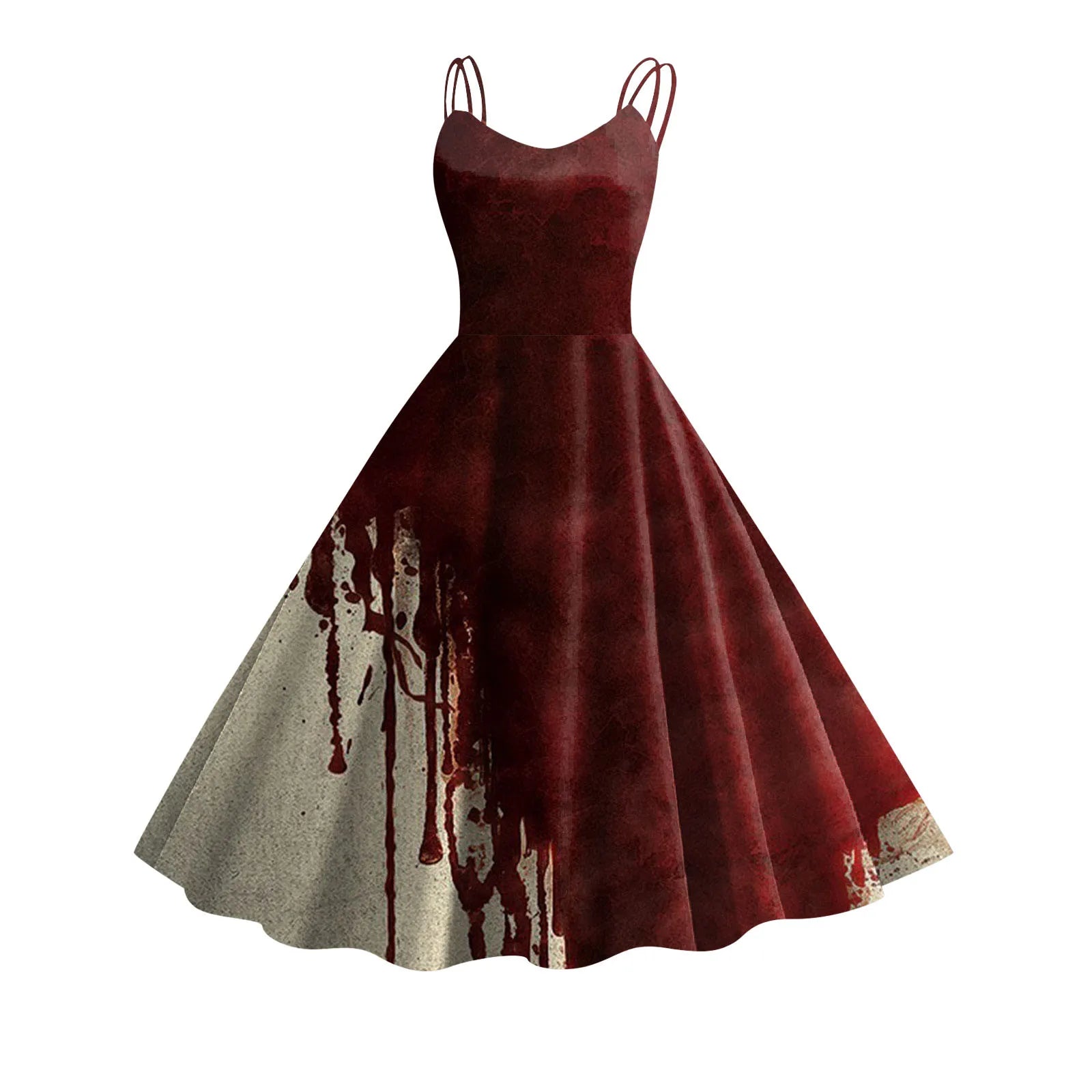 Bloodstained Masquerade A-Line Dres