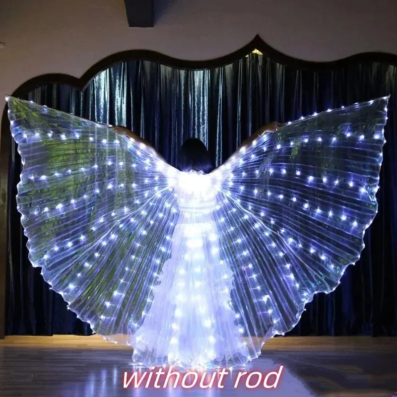Luminous Butterfly LED Wings
