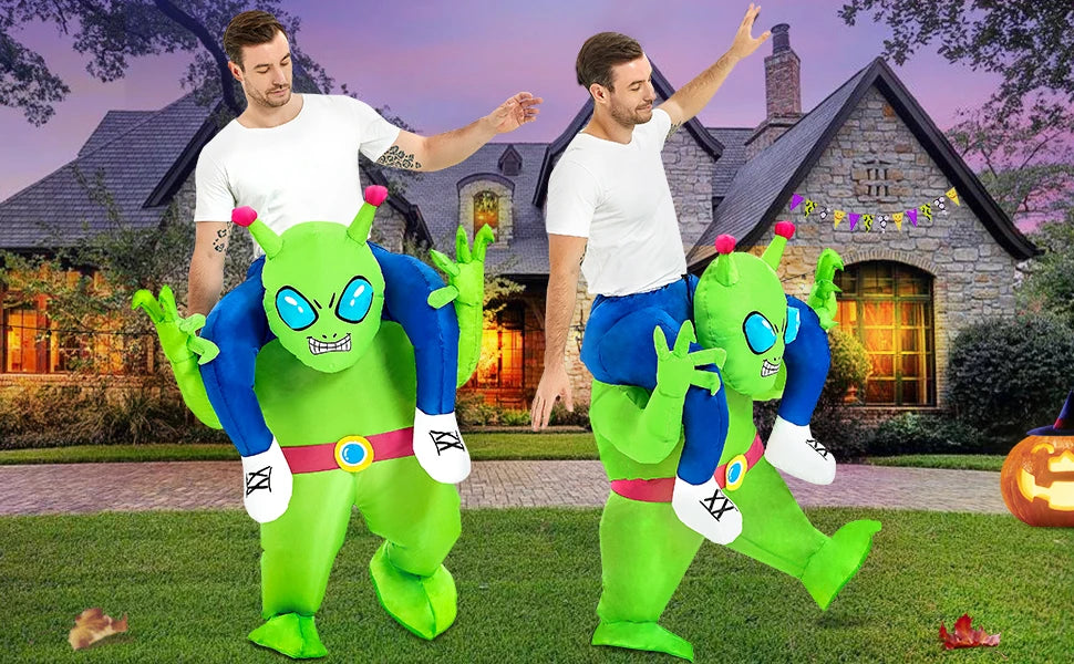 Roaring Anime Dinosaur Inflatable Costume Party Cosplay Halloween For Adult Kids