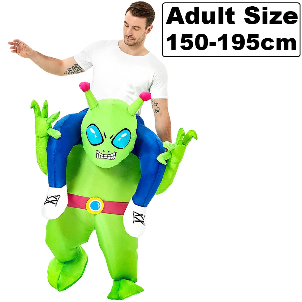 Roaring Anime Dinosaur Inflatable Costume Party Cosplay Halloween For Adult Kids