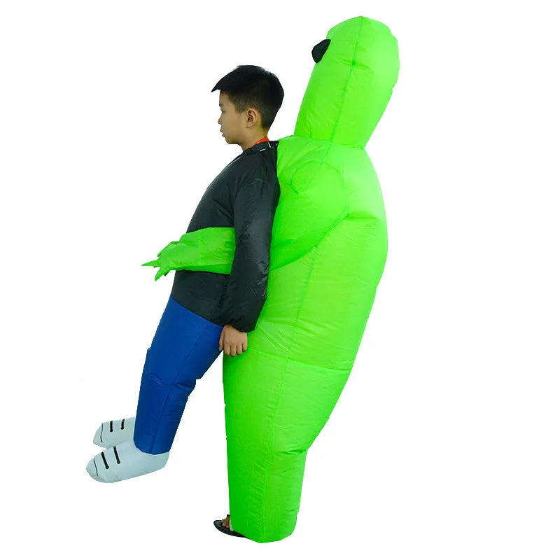 Adult Kids Alien Inflatable Costume Cosplay Costume Halloween Costume For Man Woman