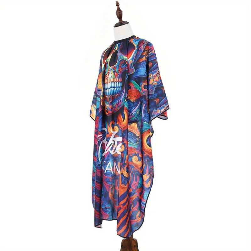 Skull Design Vibrant Mexican Skull Cape
