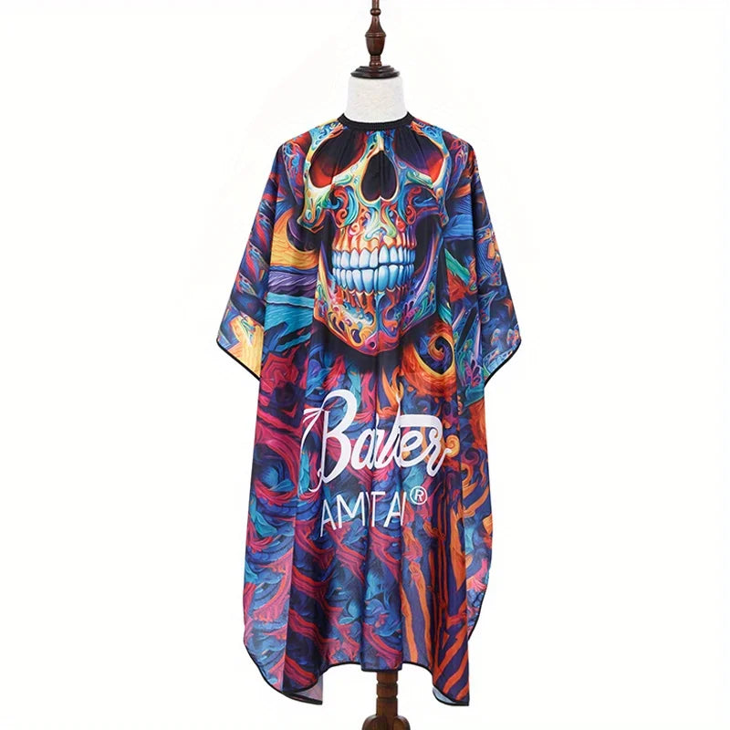 Skull Design Vibrant Mexican Skull Cape