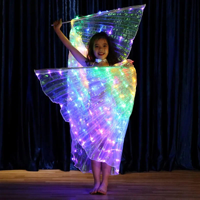Luminous Butterfly LED Wings