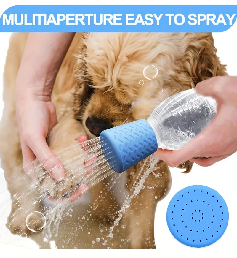 Innovative Silicone Pet Shower Head, Portable Pet Bathing Multifunctional Dog Wash Spray Nozzle, Pet Grooming &Cleaning Supplies