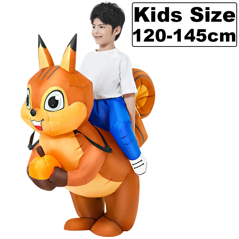 Roaring Anime Dinosaur Inflatable Costume Party Cosplay Halloween For Adult Kids