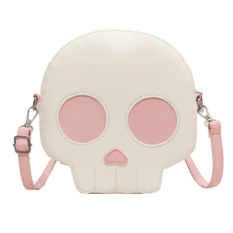 Gothic Skull PU Leather Bag