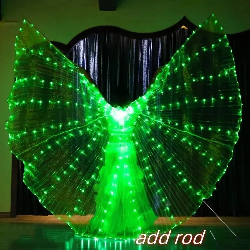 Luminous Butterfly LED Wings