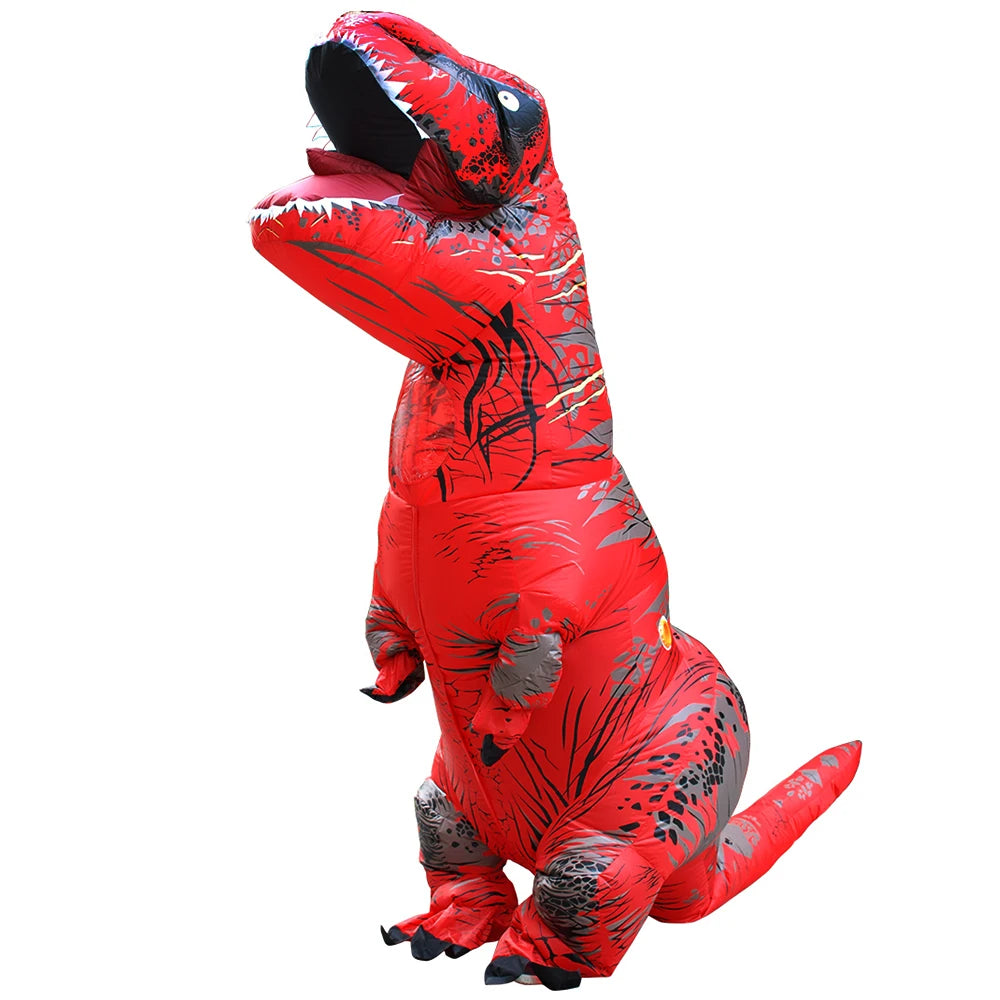T-Rex Dinosaur Inflatable Costume Full Body Dinosaur for Adult Kids