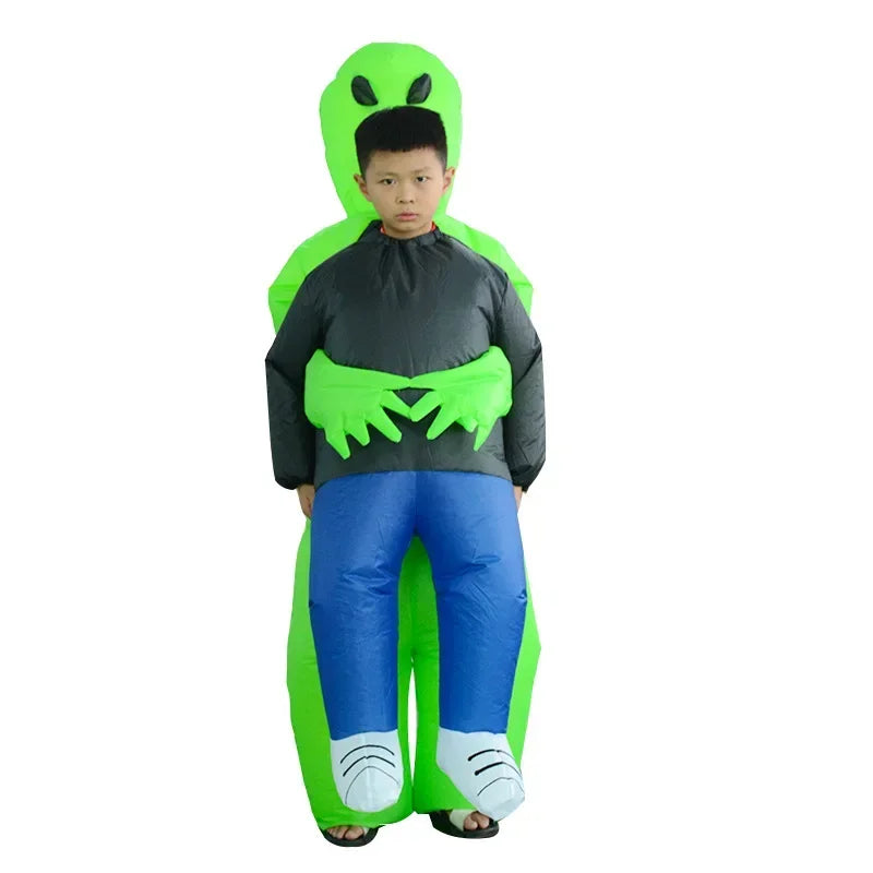 Adult Kids Alien Inflatable Costume Cosplay Costume Halloween Costume For Man Woman