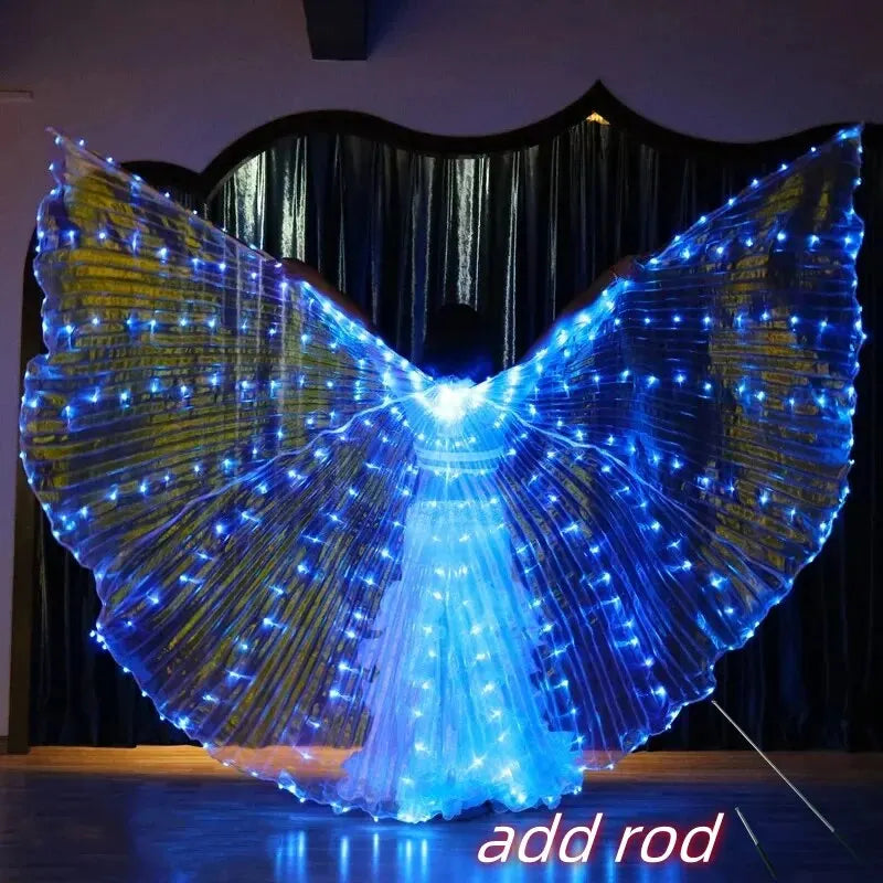Luminous Butterfly LED Wings