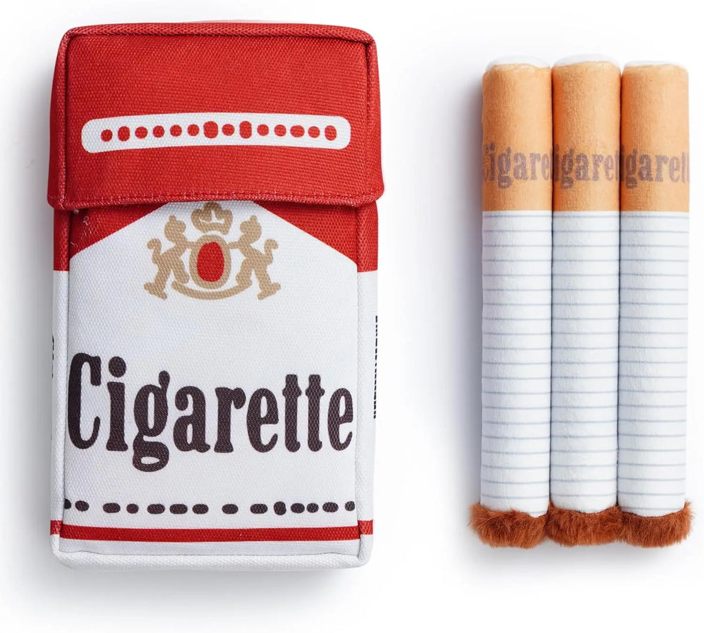 Plush Dog Toys Cigarette Interactive