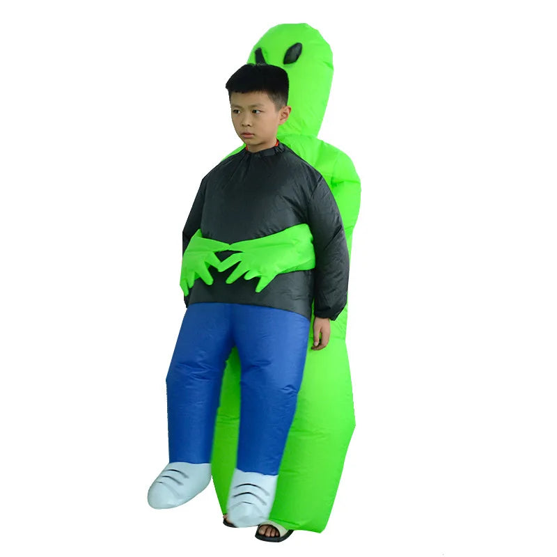 Adult Kids Alien Inflatable Costume Cosplay Costume Halloween Costume For Man Woman