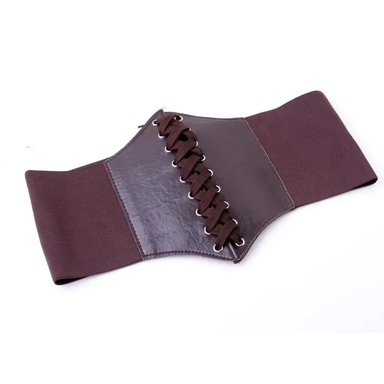 Gothic Faux Leather Waist Belt