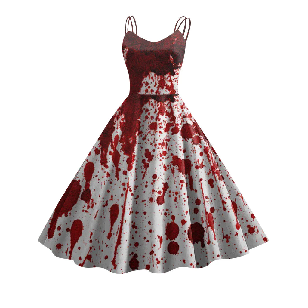 Bloodstained Masquerade A-Line Dres