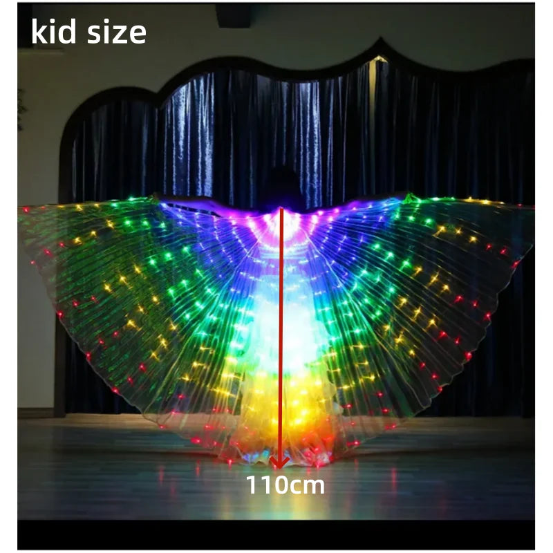 Luminous Butterfly LED Wings
