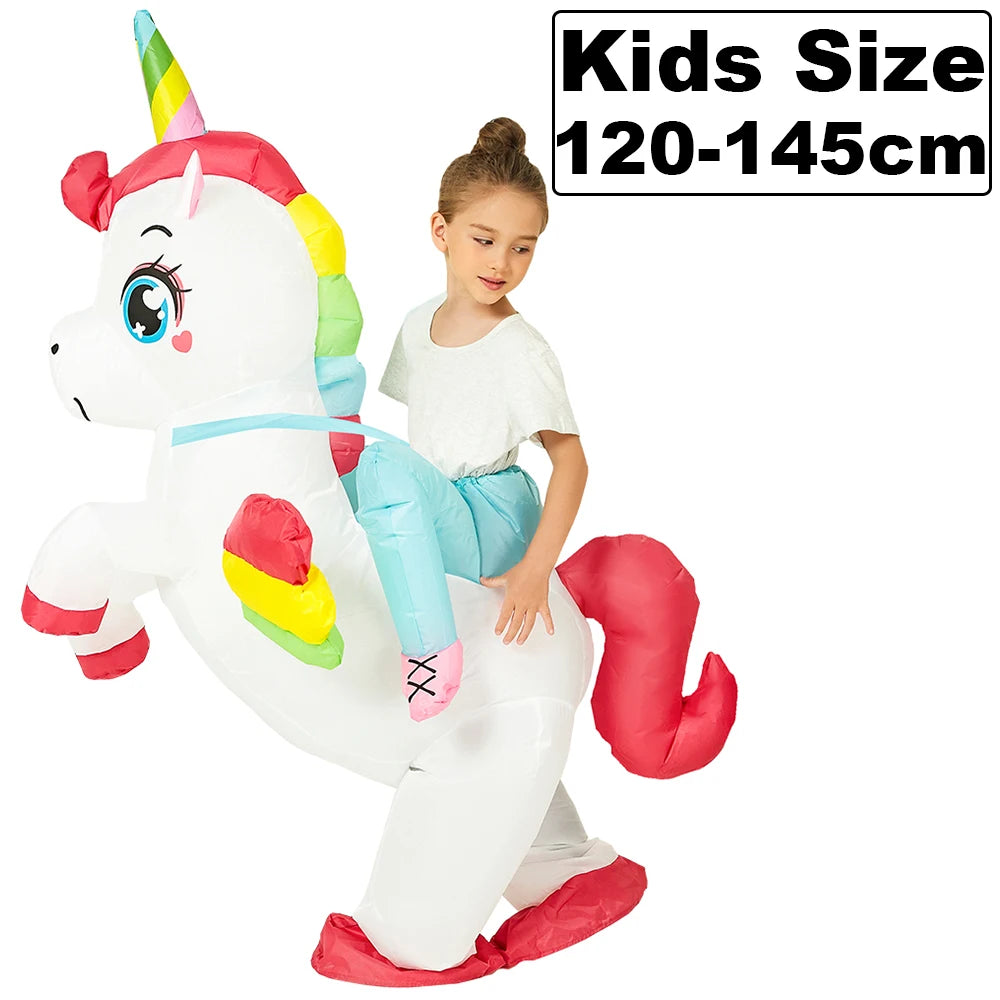 Roaring Anime Dinosaur Inflatable Costume Party Cosplay Halloween For Adult Kids