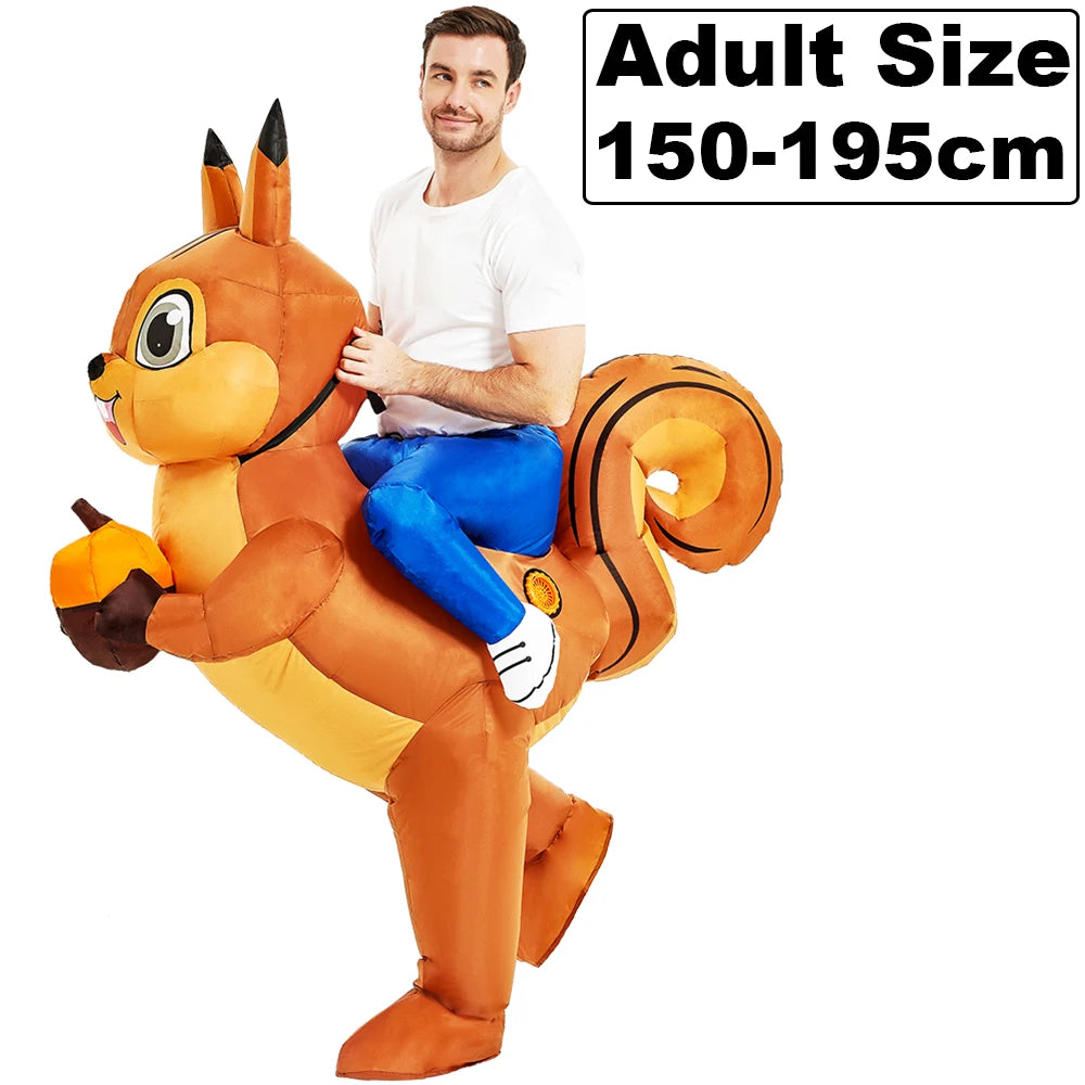 Roaring Anime Dinosaur Inflatable Costume Party Cosplay Halloween For Adult Kids