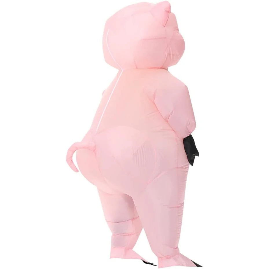 Adult Playful Pink Pig Costume