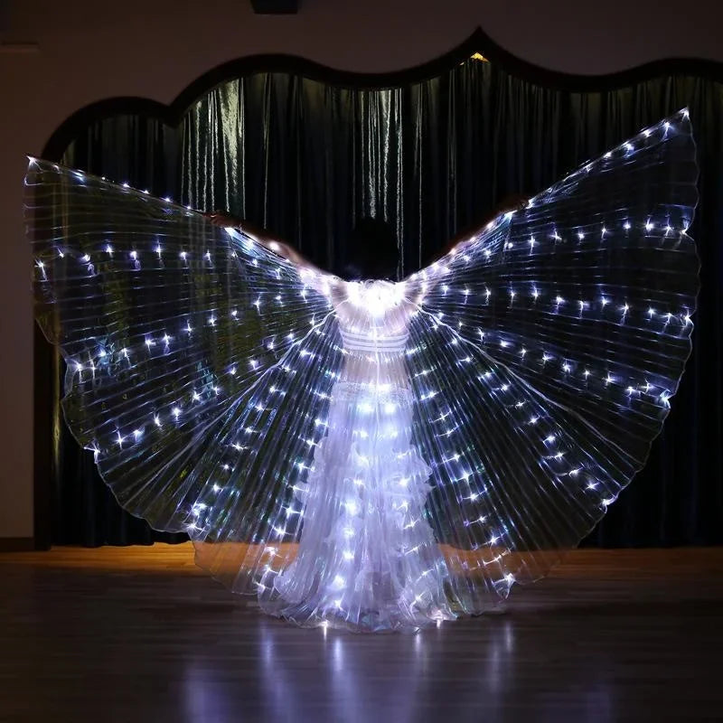 Luminous Butterfly LED Wings