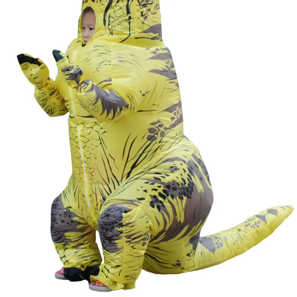 T-Rex Dinosaur Inflatable Costume Full Body Dinosaur for Adult Kids