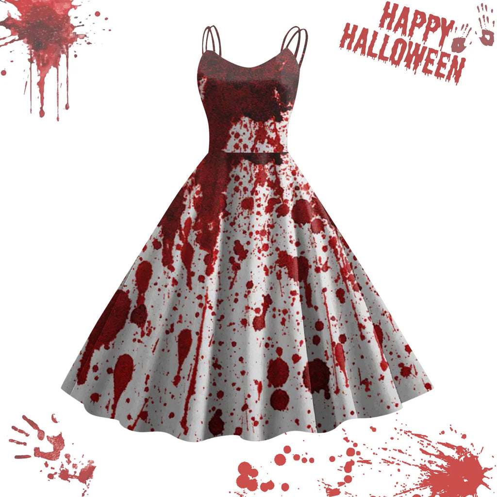 Bloodstained Masquerade A-Line Dres