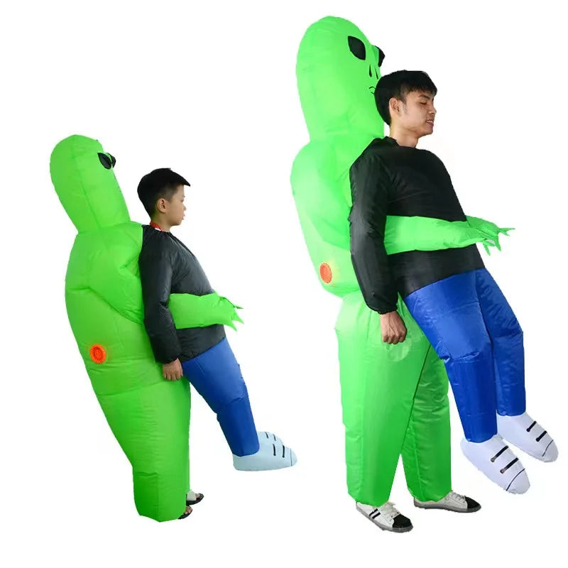 Adult Kids Alien Inflatable Costume Cosplay Costume Halloween Costume For Man Woman