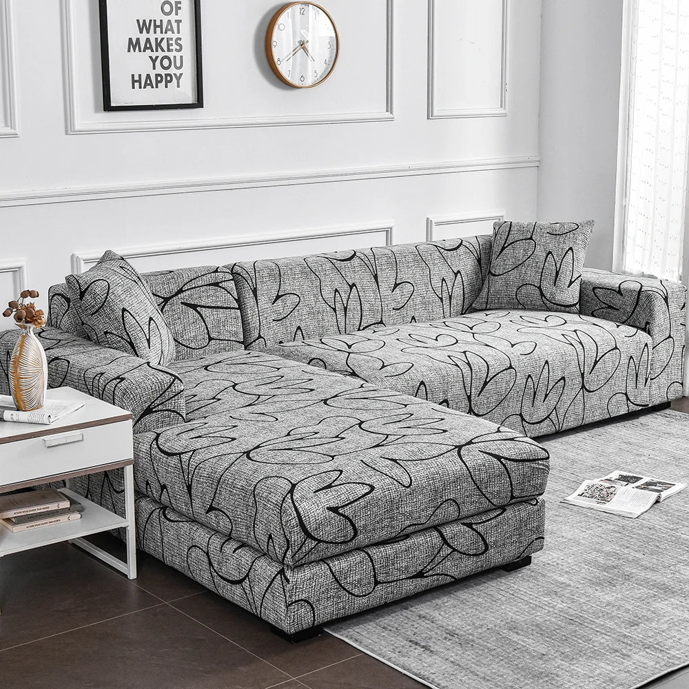 Sofa Cover Variety Printed Elastic Design