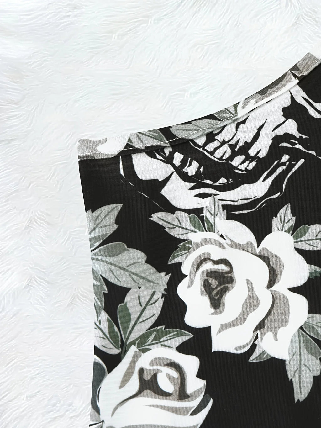 Skulls and Roses Maxi Dress