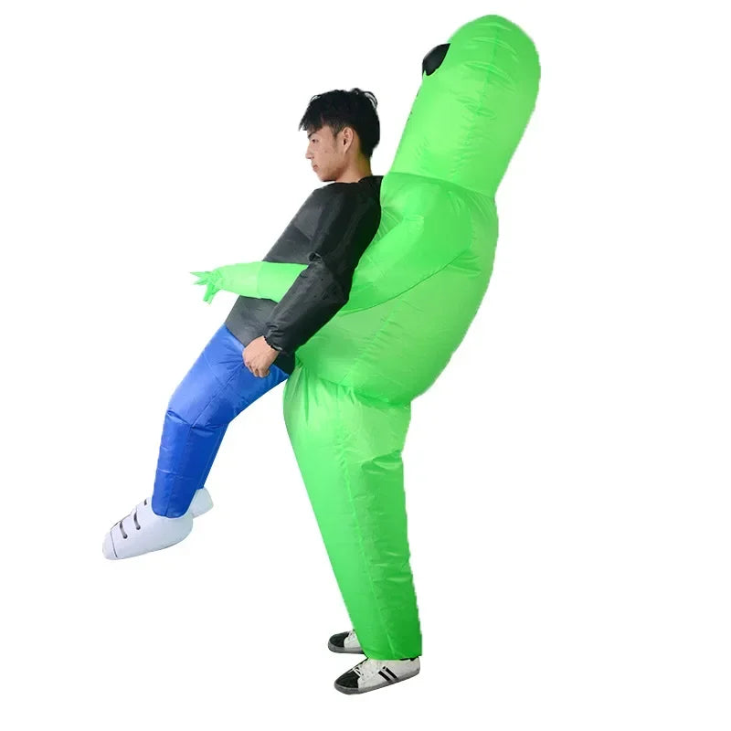 Adult Kids Alien Inflatable Costume Cosplay Costume Halloween Costume For Man Woman