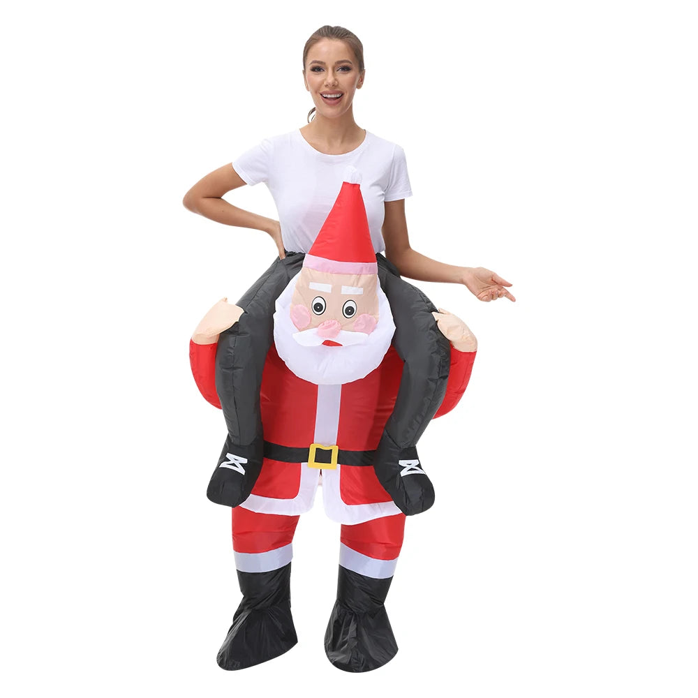 Roaring Anime Dinosaur Inflatable Costume Party Cosplay Halloween For Adult Kids