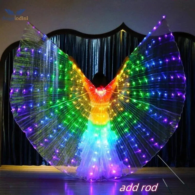 Luminous Butterfly LED Wings