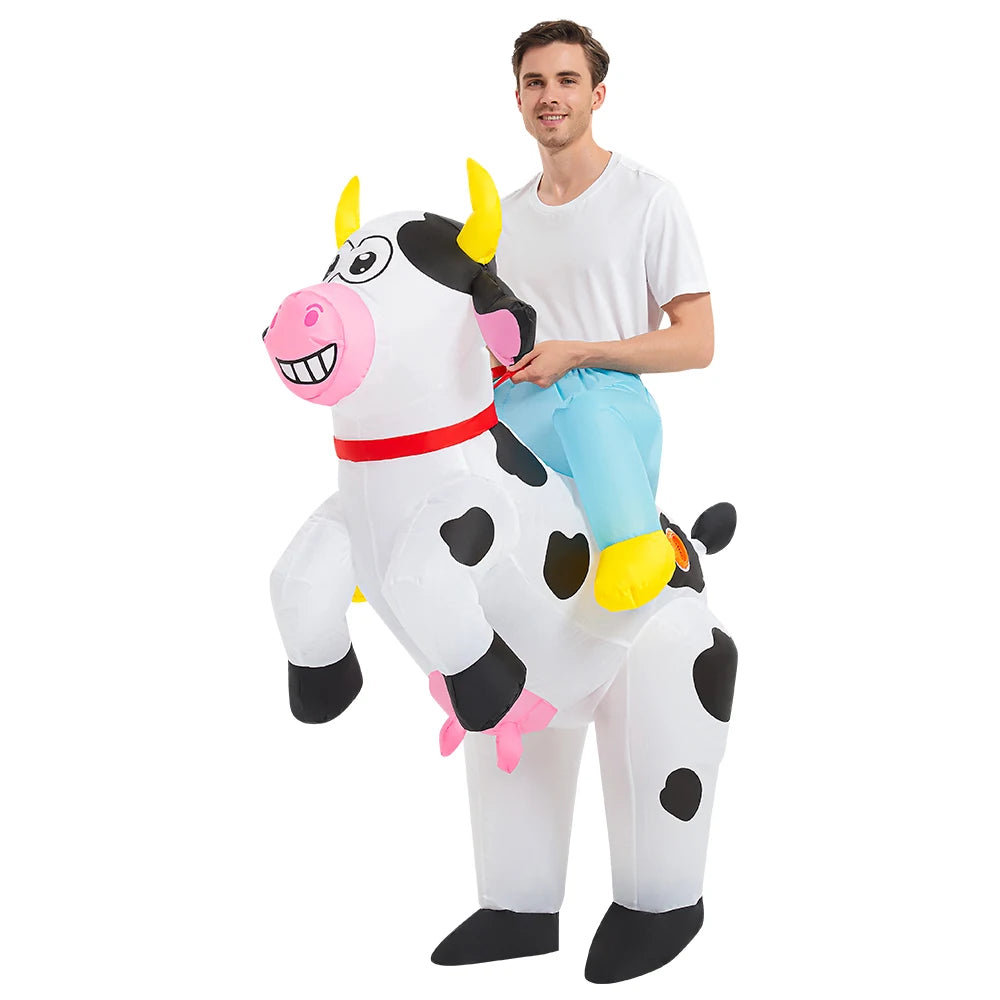 Roaring Anime Dinosaur Inflatable Costume Party Cosplay Halloween For Adult Kids