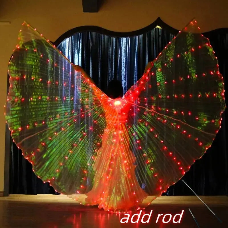 Luminous Butterfly LED Wings