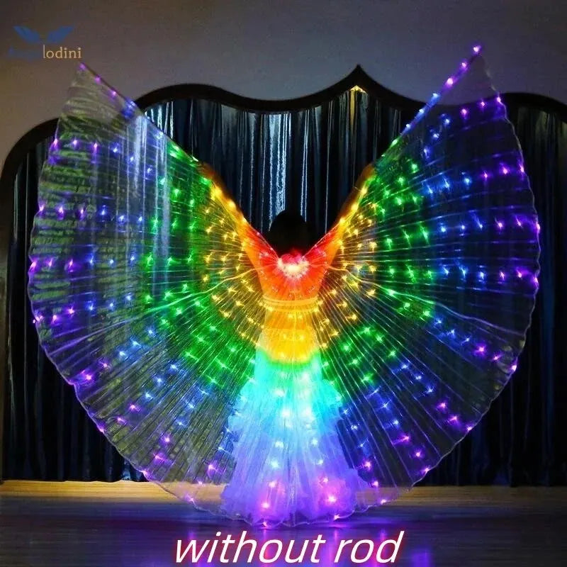 Luminous Butterfly LED Wings