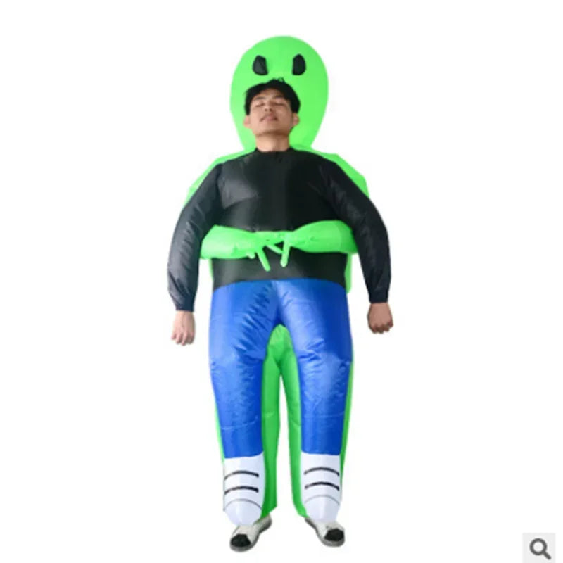 Adult Kids Alien Inflatable Costume Cosplay Costume Halloween Costume For Man Woman