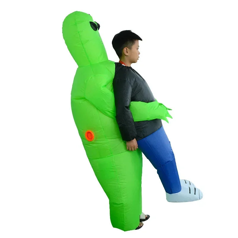 Adult Kids Alien Inflatable Costume Cosplay Costume Halloween Costume For Man Woman